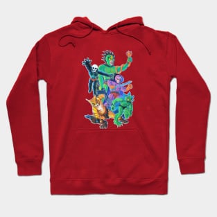 Airgam Comic Superheros (Bad Guys) Hoodie